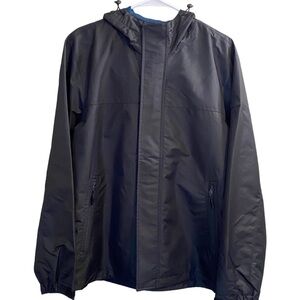 Fog jacket performance size medium windbreaker black with cinch hood new…